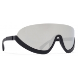 Mykita - Blaze - Mykita & Bernhard Willhelm - Black Silver - Mylon Collection - Sunglasses - Mykita Eyewear