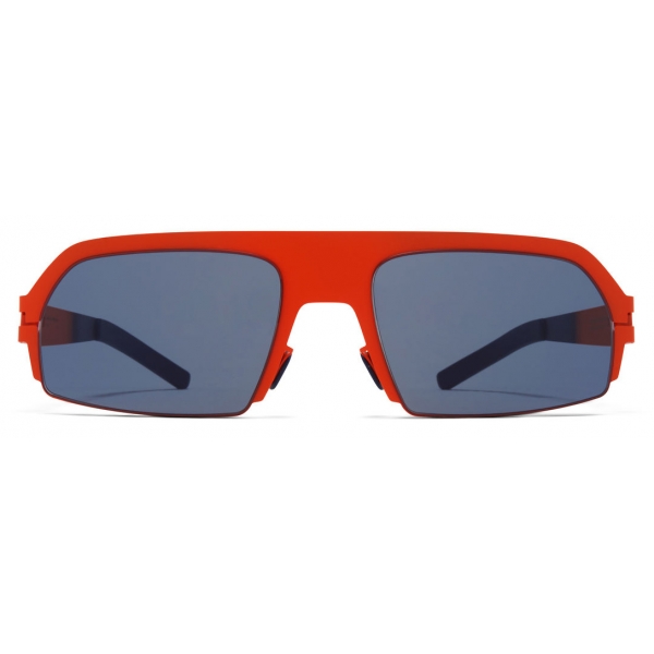 Mykita - Lost - Mykita & Bernhard Willhelm - Tangerine Dark Blue - Metal Collection - Sunglasses - Mykita Eyewear