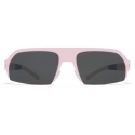 Mykita - Lost - Mykita & Bernhard Willhelm - Pink Emerald Dark Grey - Metal Collection - Sunglasses - Mykita Eyewear