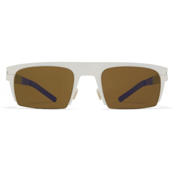 Mykita - New - Mykita & Bernhard Willhelm - Talc Blue Brown - Metal Collection - Sunglasses - Mykita Eyewear