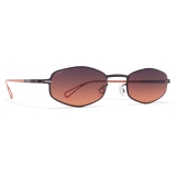 Mykita - Silver - Mykita & Bernhard Willhelm - Black Orange - Metal Collection - Sunglasses - Mykita Eyewear