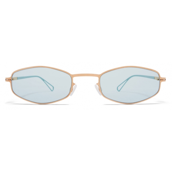 Mykita - Silver - Mykita & Bernhard Willhelm -Champagne Gold Green - Metal Collection - Sunglasses - Mykita Eyewear