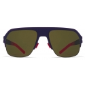 Mykita - Super - Mykita & Bernhard Willhelm - Mulberry Fuchia Green - Metal Collection - Sunglasses - Mykita Eyewear