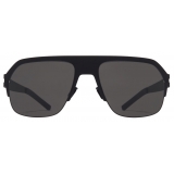 Mykita - Super - Mykita & Bernhard Willhelm - Matte Black Dark Grey - Metal Collection - Sunglasses - Mykita Eyewear