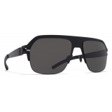 Mykita - Super - Mykita & Bernhard Willhelm - Matte Black Dark Grey - Metal Collection - Sunglasses - Mykita Eyewear