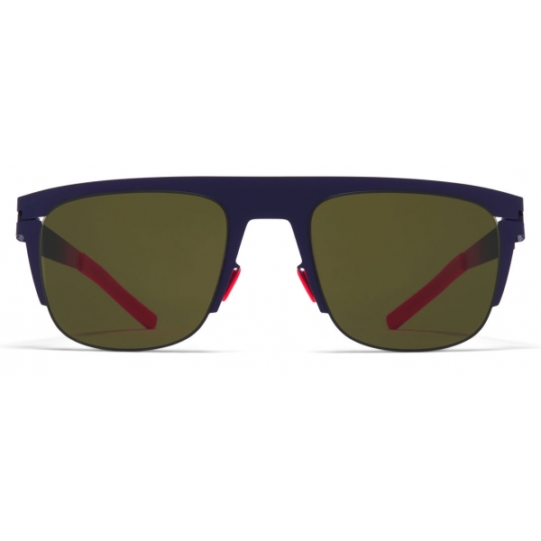 Mykita - Total - Mykita & Bernhard Willhelm - Mulberry Fuchia Green - Metal Collection - Sunglasses - Mykita Eyewear