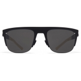 Mykita - Total - Mykita & Bernhard Willhelm - Black White Dark Grey - Metal Collection - Sunglasses - Mykita Eyewear