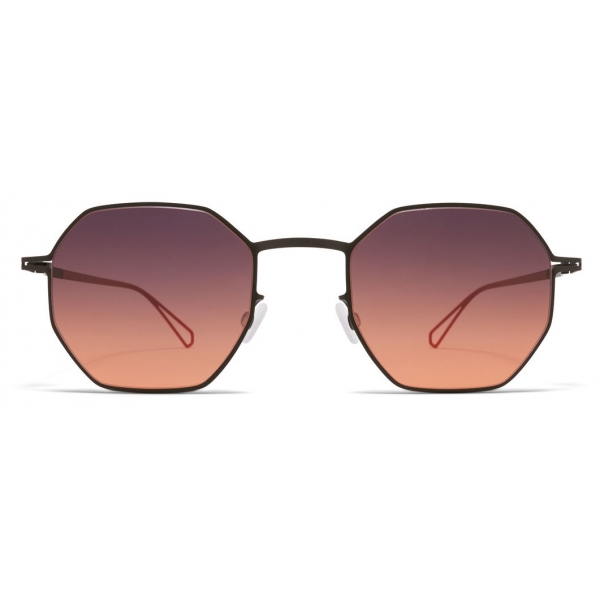 Mykita - Walsh - Mykita & Bernhard Willhelm - Black Orange - Metal Collection - Sunglasses - Mykita Eyewear