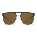 Mykita - Duran - NO1 - Blue Grey Brown - Metal Collection - Sunglasses - Mykita Eyewear