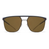 Mykita - Duran - NO1 - Blue Grey Brown - Metal Collection - Sunglasses - Mykita Eyewear