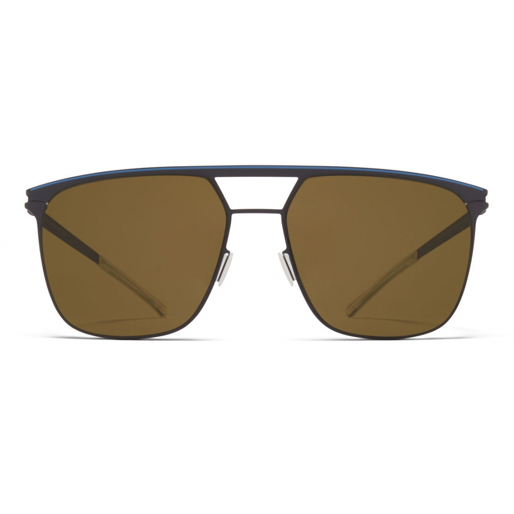 Mykita - Duran - NO1 - Blue Grey Brown - Metal Collection - Sunglasses ...