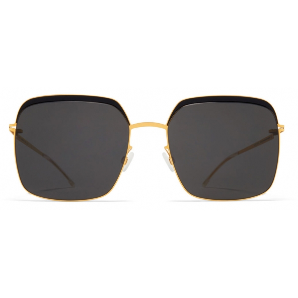 Mykita - Dalia - Decades - Gold Black Dark Grey - Metal Collection - Sunglasses - Mykita Eyewear