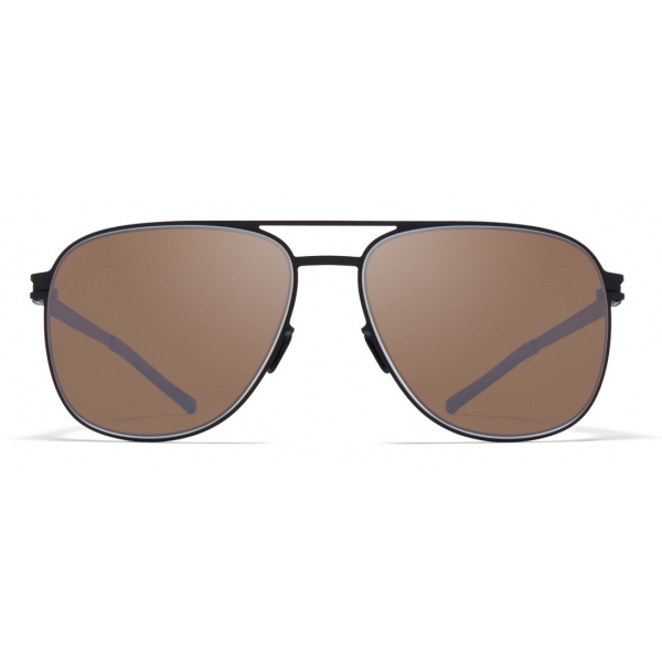 Mykita - Caleb - NO1 - Black Brown - Metal Collection - Sunglasses - Mykita Eyewear
