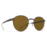Mykita - Carlo - NO1 - Blue Grey Brown - Metal Collection - Sunglasses - Mykita Eyewear