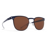 Mykita - Easton - NO1 - Blue Amber Brown - Metal Collection - Sunglasses - Mykita Eyewear