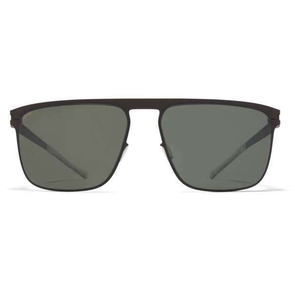 Mykita - Hampton - NO1 - Dark Brown Green - Metal Collection - Sunglasses - Mykita Eyewear