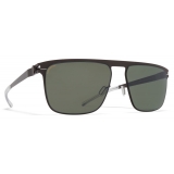 Mykita - Hampton - NO1 - Dark Brown Green - Metal Collection - Sunglasses - Mykita Eyewear