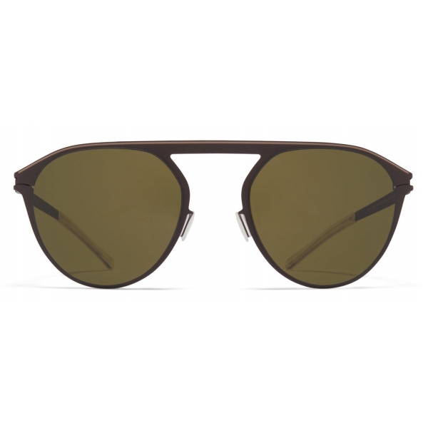 Mykita - Paulin - NO1 - Dark Brown Green - Metal Collection - Sunglasses - Mykita Eyewear