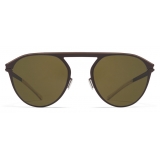 Mykita - Paulin - NO1 - Dark Brown Green - Metal Collection - Sunglasses - Mykita Eyewear