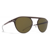 Mykita - Paulin - NO1 - Dark Brown Green - Metal Collection - Sunglasses - Mykita Eyewear