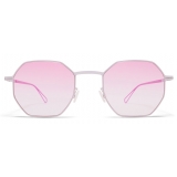 Mykita - Walsh - Mykita & Bernhard Willhelm - Chrome Lilac Pink - Metal Collection - Sunglasses - Mykita Eyewear