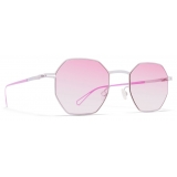 Mykita - Walsh - Mykita & Bernhard Willhelm - Chrome Lilac Pink - Metal Collection - Sunglasses - Mykita Eyewear