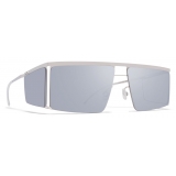 Mykita - HL001 - Mykita & Helmut Lang - Silver Grey - Metal Collection - Sunglasses - Mykita Eyewear