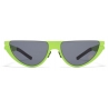 Mykita - Kitt - Mykita & Martine Rose - Lime Dark Grey - Metal Collection - Sunglasses - Mykita Eyewear