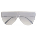 Emilio Pucci - Frameless Shield Aviator Sunglasses - Black - Sunglasses - Emilio Pucci Eyewear