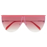 Emilio Pucci - Pink Frameless Shield Aviator Sunglasses - Pink - Sunglasses - Emilio Pucci Eyewear