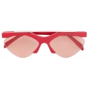 Emilio Pucci - Geometric Frame Print Sunglasses - Red - Sunglasses - Emilio Pucci Eyewear