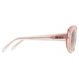 Emilio Pucci - Pink Wavy Motif Round  Sunglasses - Pink - Sunglasses - Emilio Pucci Eyewear
