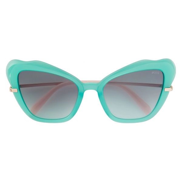Emilio Pucci - Butterfly Frame Sunglasses - Green - Sunglasses - Emilio ...