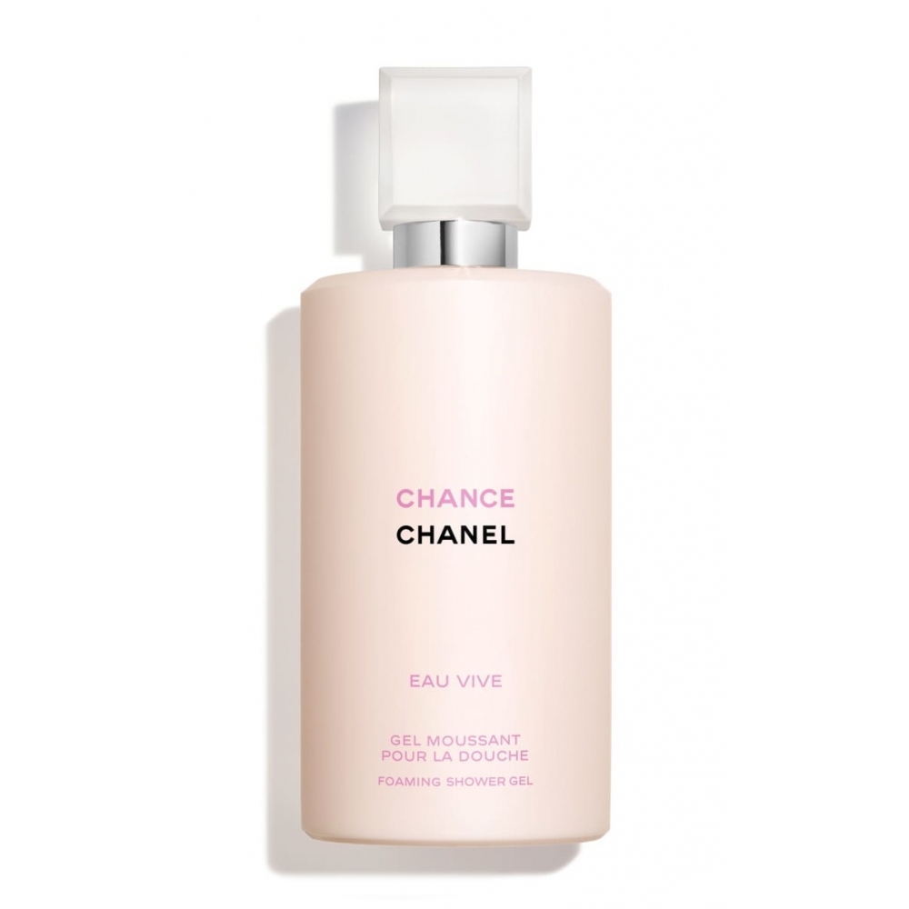 Chanel - CHANCE EAU VIVE - Foaming Shower Gel - Luxury Fragrances - 200 ml  - Avvenice