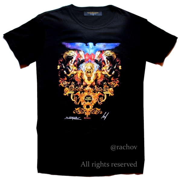 Ilian Rachov - St. George T-Shirt - Baroque - Maglietta - Alta Qualità Luxury