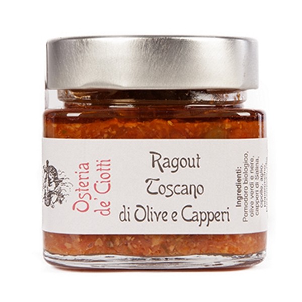Alla Gusteria - Osteria de Ciotti - Nunquam - Ragout Toscano di Olive e Capperi - 200 g
