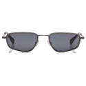 Jimmy Choo - Gal - Grey Fashion Sunglasses with Black Frame - Jimmy Choo Eyewear