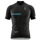 Vardena - Solid Black - Full Carbon Jersey - New Collection - Made in Italy - Luxury High Quality