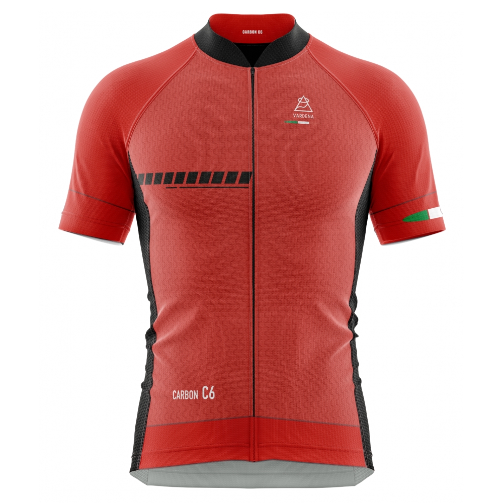 Vardena - F1 Red - Full Carbon Jersey - New Collection - Made in Italy ...