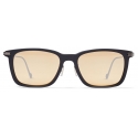 Jimmy Choo - Ryan - Grey Acetate Square Sunglasses with Silver Mirror Lenses - Jimmy Choo Eyewear