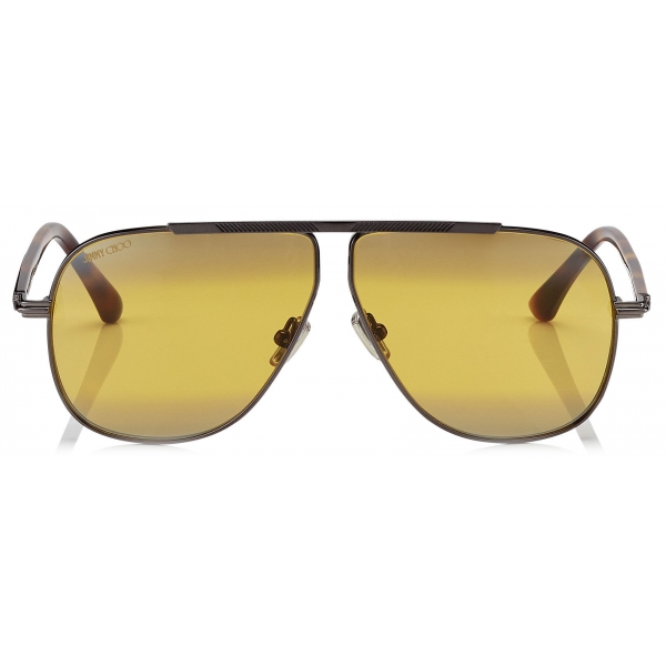 mirror aviator style sunglasses