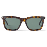 Jimmy Choo - Tip - Havana Acetate Sunglasses with Green Lenses - Jimmy Choo Eyewear