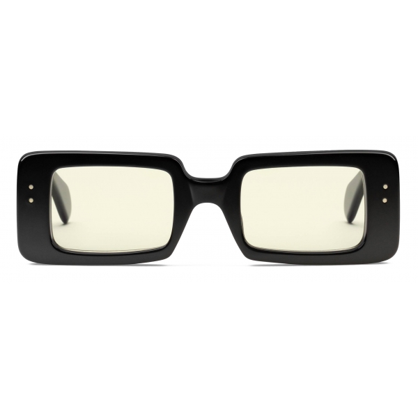 Black Rectangular acetate sunglasses | Gucci | MATCHES UK