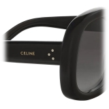Céline - Round S163 Sunglasses in Acetate - Black - Sunglasses - Céline Eyewear