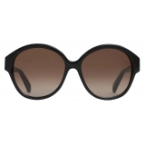 Céline - Maillon Triomphe 01 Sunglasses in Acetate - Black - Sunglasses - Céline Eyewear