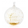 Ivana Ciabatti - Palla di Natale - Gold Limited Edition - Preziosa Sfera in Vetro Soffiato - Handmade in Italy - Home Luxury