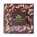 Mencarelli Cocoa Passion - Cioccolato Fondente e Pistacchio - Tavoletta Cioccolato 80 g