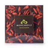 Mencarelli Cocoa Passion - Dark Chocolate and Goji Berries - Tablet Chocolate 70 g