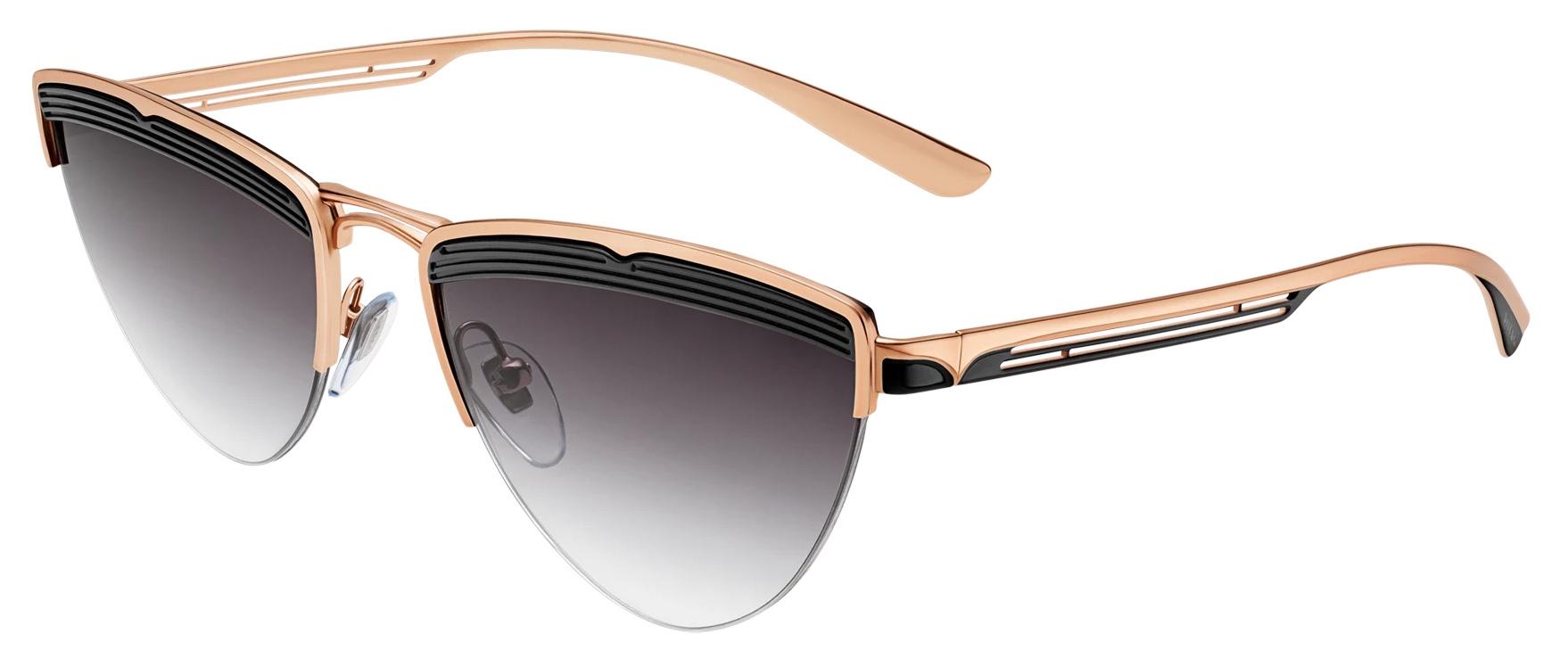 Bulgari B Zero1 B Minivibes Cat Eye Sunglasses Black B Zero1 Collection Sunglasses Bulgari Eyewear Avvenice