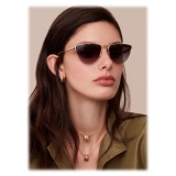 Bulgari - B.Zero1 - B.Minivibes Cat Eye Sunglasses - Black - B.Zero1 Collection - Sunglasses - Bulgari Eyewear